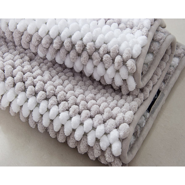 Ebern Designs Irvine Bath Rug with NonSlip Backing & Reviews Wayfair